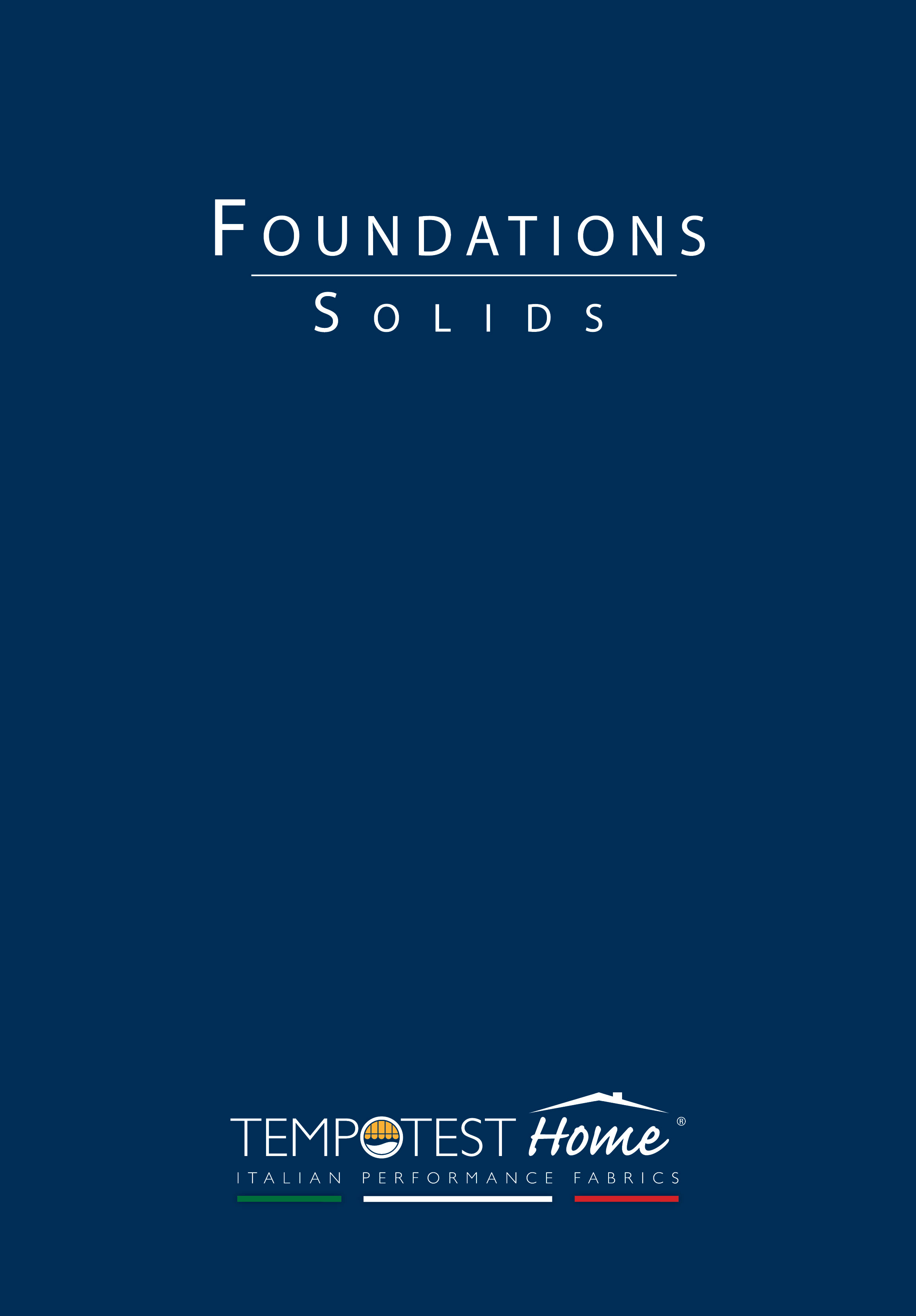 Tempotest Home Foundations Solids Card - Tempotest Home Upholstery Samples